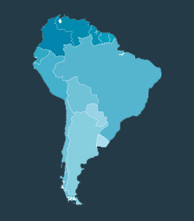 Land freight South America